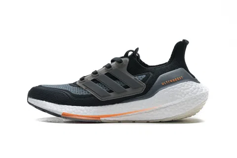 adidas Ultraboost 21 Black/Grey/Orange – photo 3