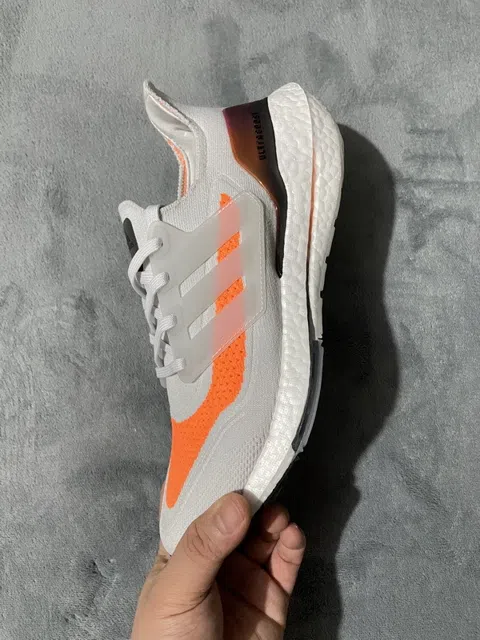 adidas Ultraboost 21 Grey/Orange – photo 3