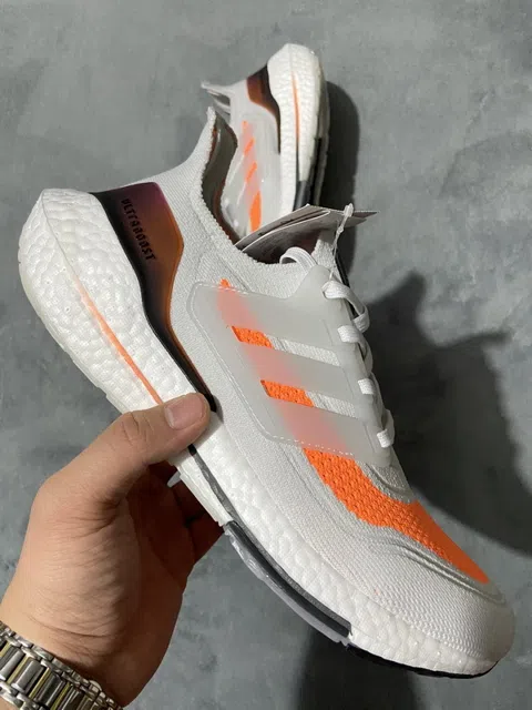 adidas Ultraboost 21 Grey/Orange – photo 4