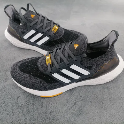 adidas Ultraboost 21 Black/Yellow/White – photo 5