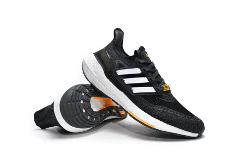 adidas Ultraboost 21 Black/Yellow/White – photo 3