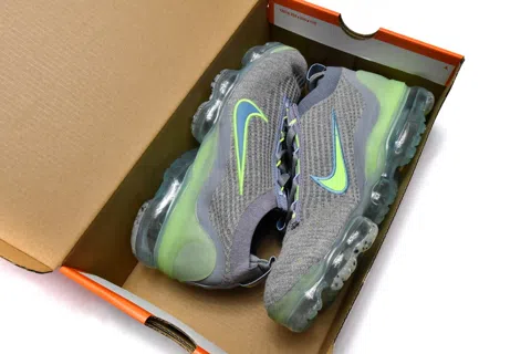 Nike Air VaporMax Grey/Green – photo 12