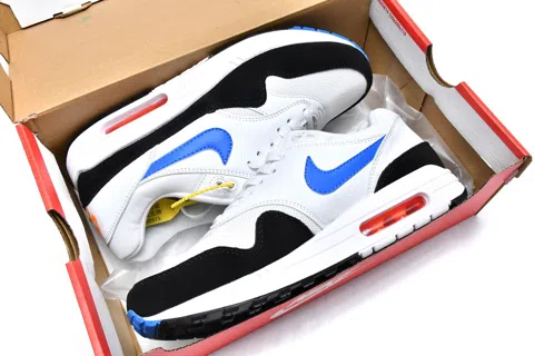 Nike Air Max 1 Black/White/Blue – photo 11