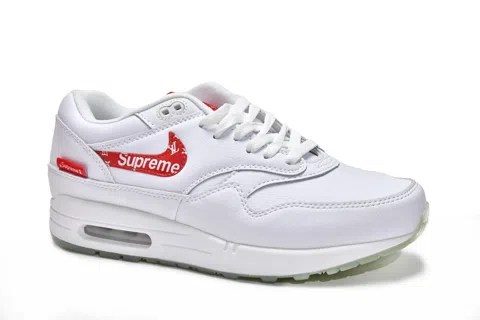 Supreme x Nike Air Max 1 White/Red – photo 6