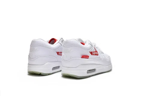 Supreme x Nike Air Max 1 White/Red – photo 7