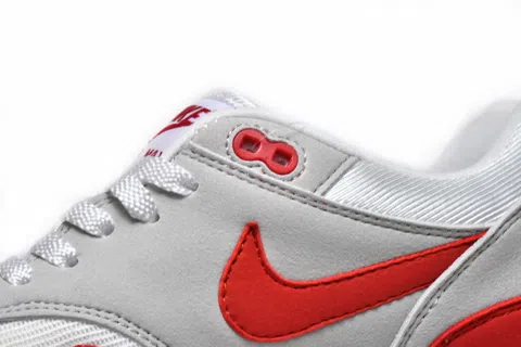 Nike Air Max 1 Grey/White/Red – photo 10