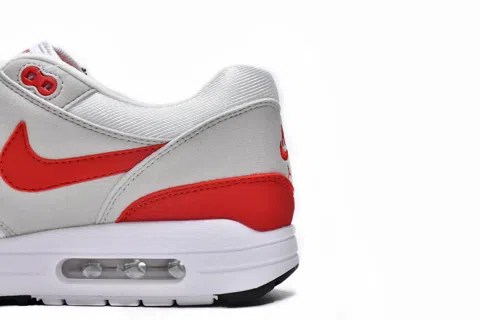 Nike Air Max 1 Grey/White/Red – photo 3