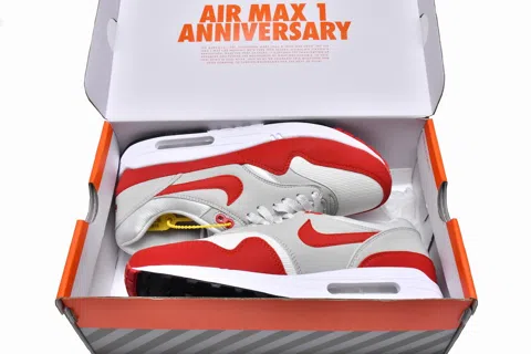 Nike Air Max 1 Grey/White/Red – photo 11