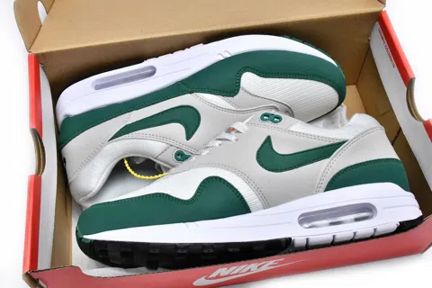 Nike Air Max 1 White/Grey/Green – photo 11