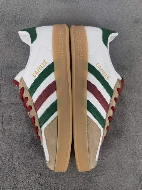 Gucci x adidas Gazelle Brown/Green – photo 7