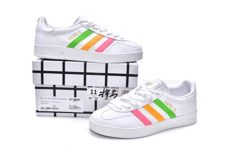 Gucci x adidas Gazelle White/Multicolor – photo 12