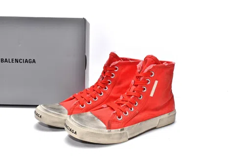 Balenciaga Paris Sneaker Red – photo 11