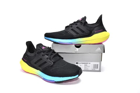 adidas Ultraboost 22 Black/Yellow – photo 12