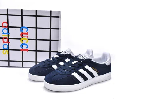 Gucci x adidas Gazelle Navy – photo 11