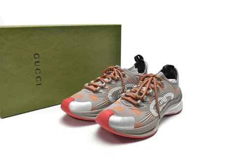 Gucci Run Grey/Red – photo 11