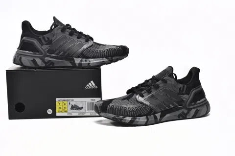 adidas Ultraboost 20 Black/Grey Camo – photo 12