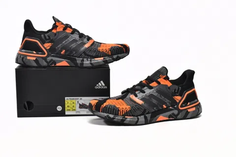 adidas Ultraboost 20 Black/Orange Camo – photo 11