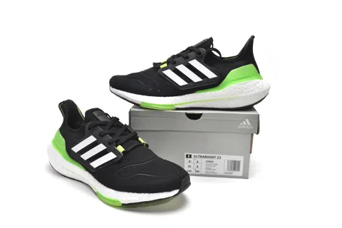 adidas Ultraboost 22 Black/White/Green – photo 12