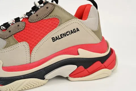 Balenciaga Triple S Red – photo 4