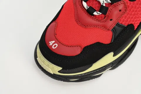 Balenciaga Triple S Black/Red/Grey – photo 8