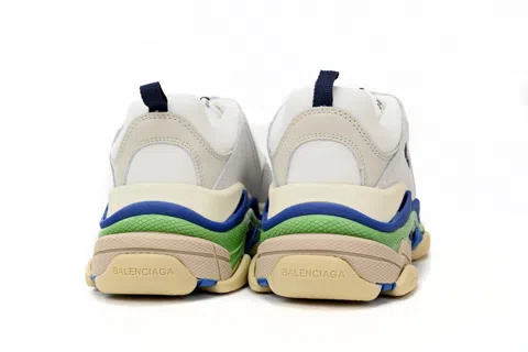 Balenciaga Triple S White/Blue/Green – photo 4