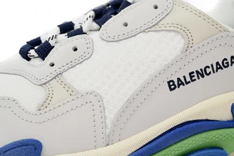 Balenciaga Triple S White/Blue/Green – photo 6