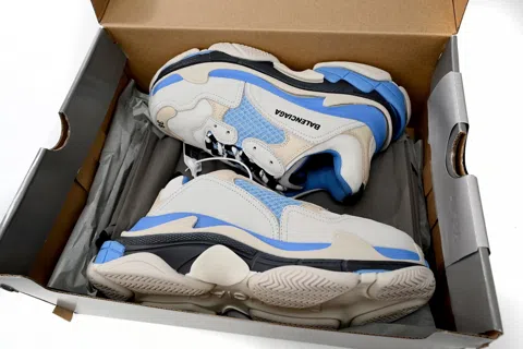 Balenciaga Triple S White/Blue – photo 11