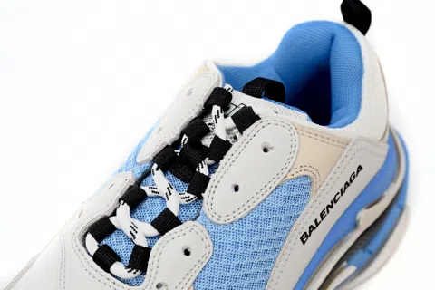 Balenciaga Triple S White/Blue – photo 7