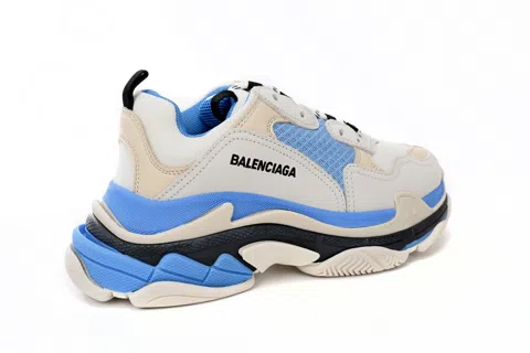 Balenciaga Triple S White/Blue – photo 3