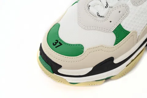 Balenciaga Triple S Black/White/Green – photo 8