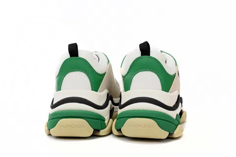 Balenciaga Triple S Black/White/Green – photo 5