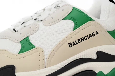 Balenciaga Triple S Black/White/Green – photo 4