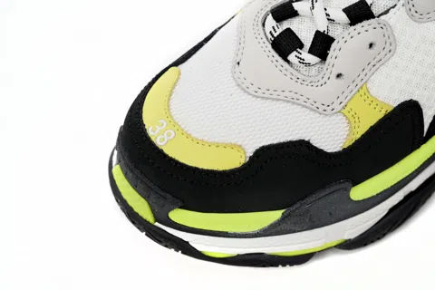 Balenciaga Triple S Black/White/Yellow – photo 8