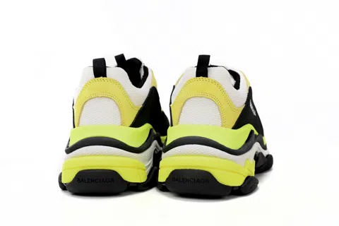 Balenciaga Triple S Black/White/Yellow – photo 5