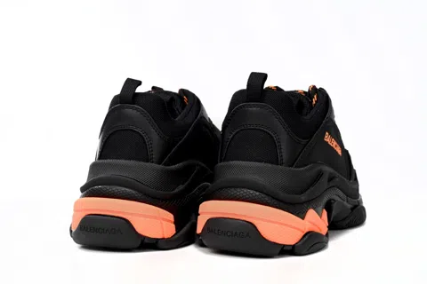 Balenciaga Triple S Black/Orange – photo 5