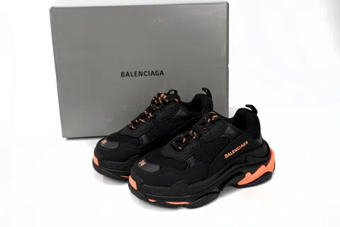 Balenciaga Triple S Black/Orange – photo 9
