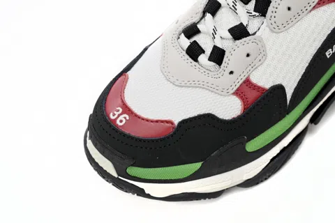 Balenciaga Triple S White/Red/Green – photo 7