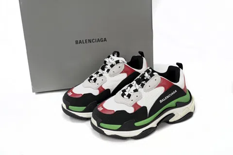 Balenciaga Triple S White/Red/Green – photo 8