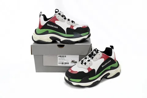 Balenciaga Triple S White/Red/Green – photo 9