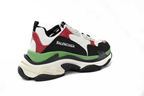 Balenciaga Triple S White/Red/Green – photo 3