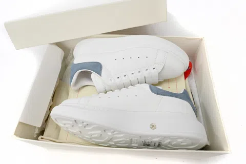 Alexander McQueen Oversized Sneaker Haze Blue – photo 10