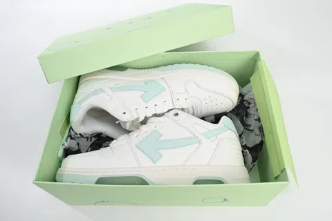 Off-White Out Of Office Light Green/White – photo 12