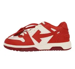 Off-White Out Of Office Red/White