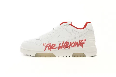 Off-White Out Of Office Cream/White/Red