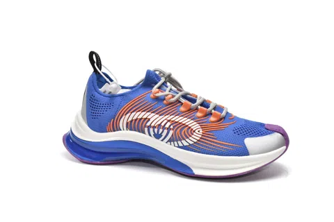 Gucci Run White/Blue/Orange – photo 3