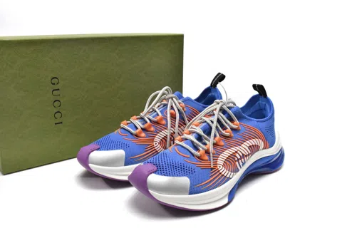 Gucci Run White/Blue/Orange – photo 11