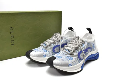 Gucci Run White/Blue – photo 11
