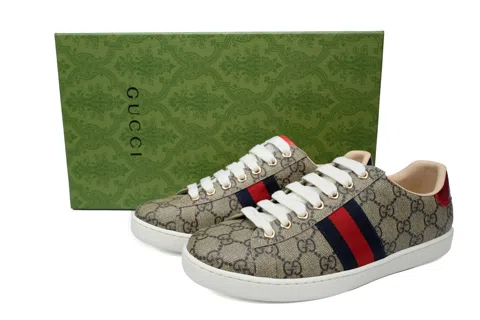 Gucci Ace Brown Monogram – photo 7