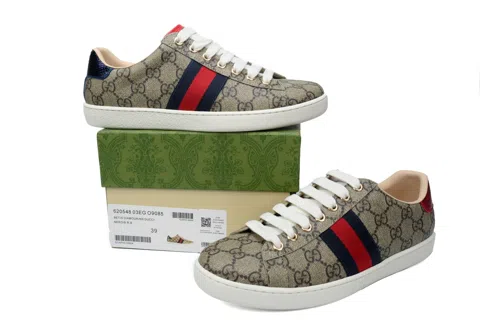Gucci Ace Brown Monogram – photo 8