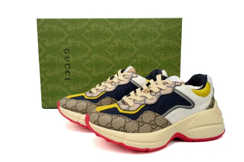 Gucci Rhyton White/Yellow Monogram – photo 6